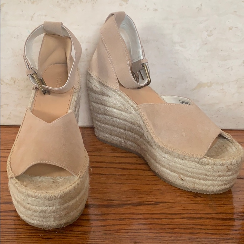 Soludos Positano Wedges size 8 NEW